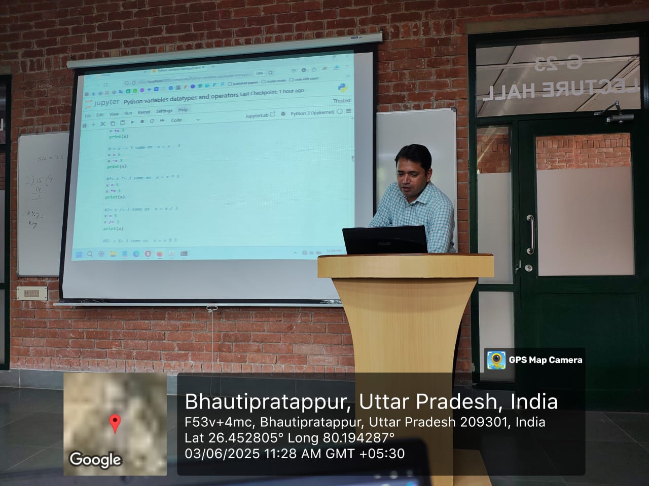 In response to the growing demand for data-driven teaching and research, PSIT College of Higher Education, Kanpur organized a comprehensive Faculty Development Programme (FDP) on Data Analytics Using Python from June 02ndto 13th, 2025. The FDP aimed to provide faculty members with foundational and advanced skills in Python programming, specifically for data analysis and interpretation.The week-long programme brought together faculty from diverse disciplines, reflecting the interdisciplinary relevance of Python in today’s academic and professional landscapes. Participants were introduced to key Python libraries such as NumPy, Pandas, Matplotlib, Seaborn, and Scikit-learn, empowering them to handle data preprocessing, statistical analysis, data visualization, and basic machine learning models.